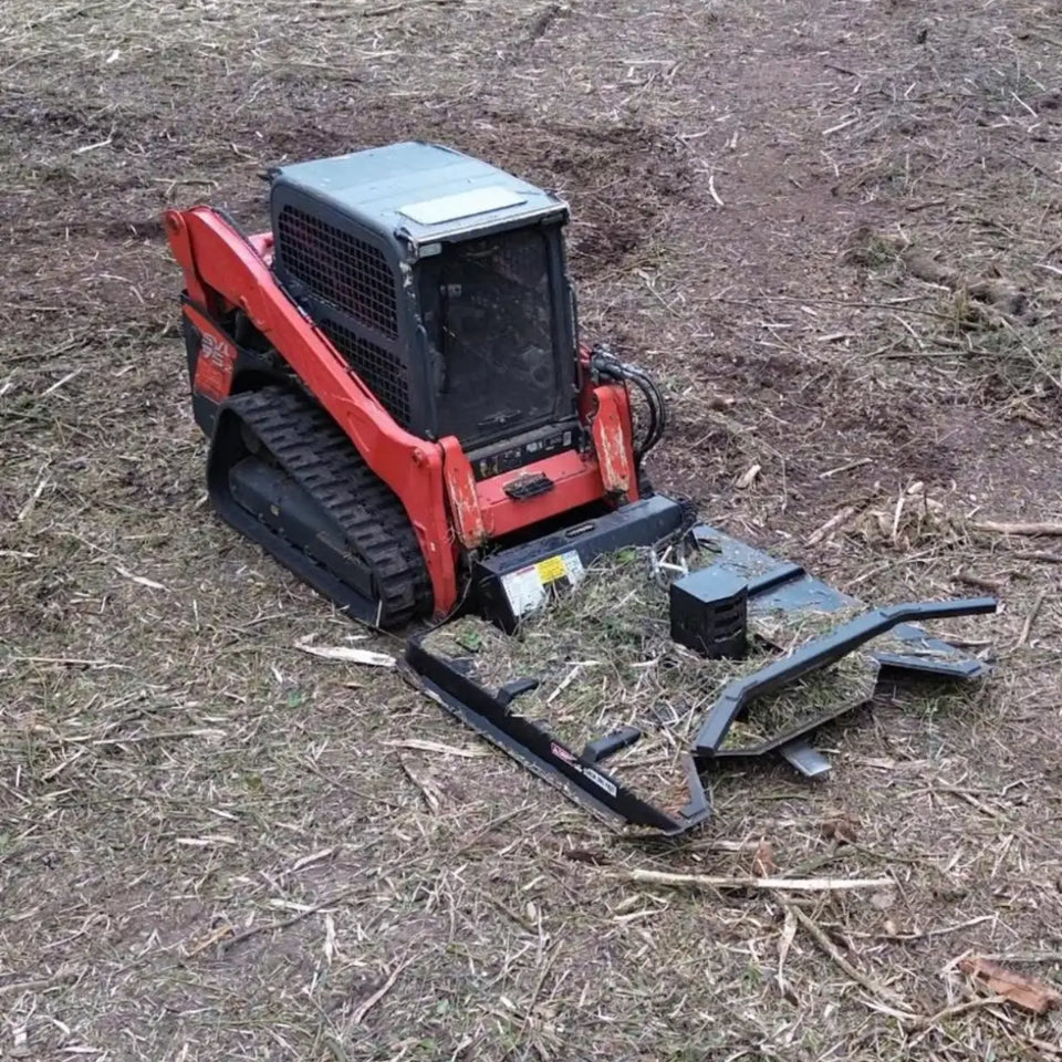 Kubota SVL75-2 Rubber Tracks for Land Clearing | Q-Lug / X-Terrain