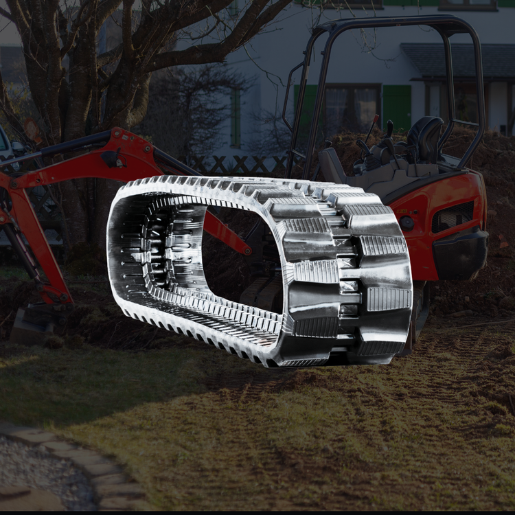 Kubota U35-4 rubber tracks for compact equipment