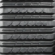 Multi-Bar rubber track tread close-up