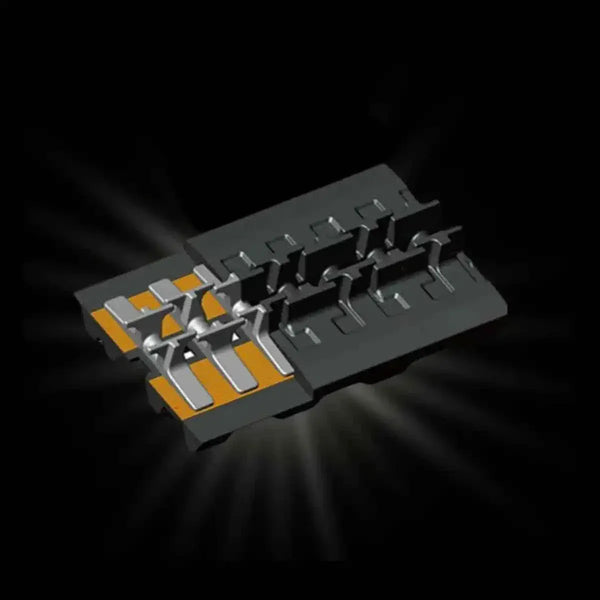 Drop-forged steel embeds on a CTL track designed for smooth and reliable undercarriage engagement.