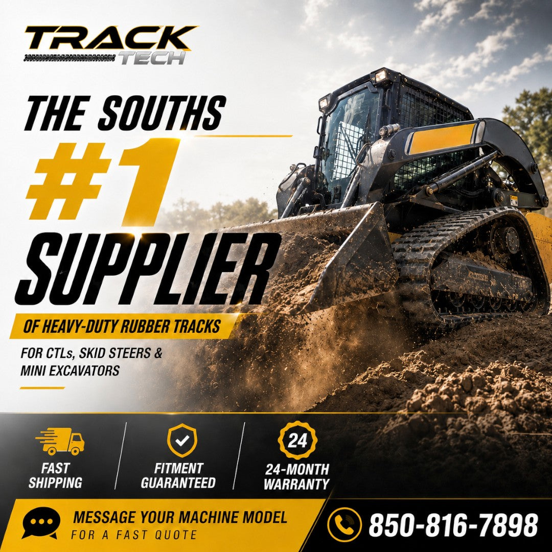 Premier Southern rubber track supplier — tracks for Brunswick, GA