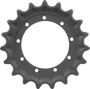Takeuchi TB53FR Sprocket | Part #02616-03100 - internal guide lugs