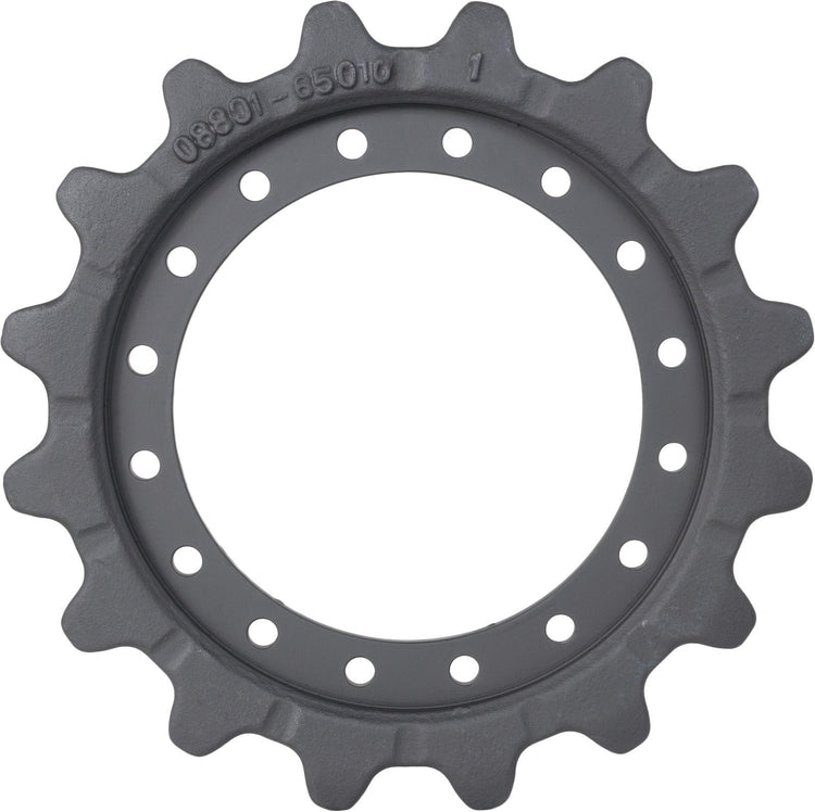 Takeuchi TL126 Sprocket | Part #08801-65010 - internal guide lugs
