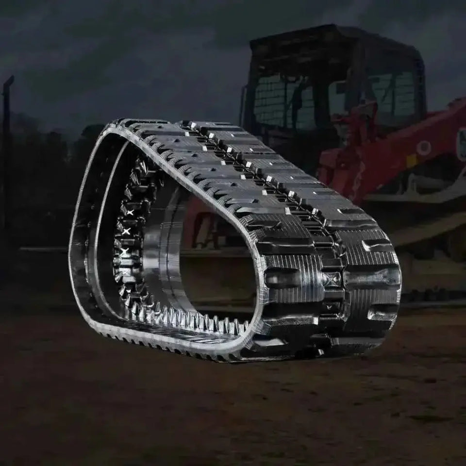 Takeuchi TL8R2 Rubber Tracks for Land Clearing | Q-Lug / X-Terrain