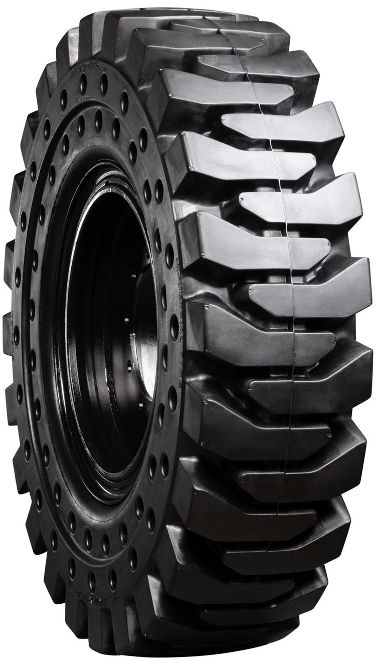 14.00-24 Right Mounted Heavy Duty Xd R-4 Solid Rubber Tire