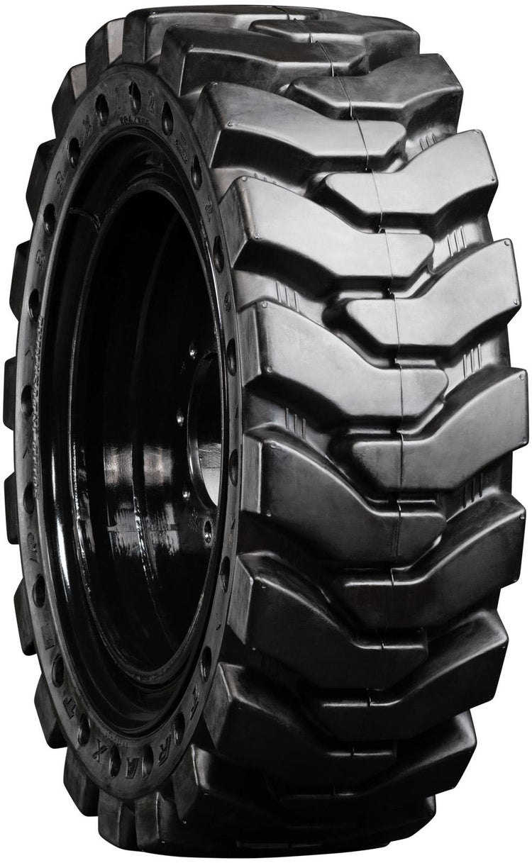 12-16.5 Left Mounted Heavy Duty Xd R-4 Solid Rubber Tire