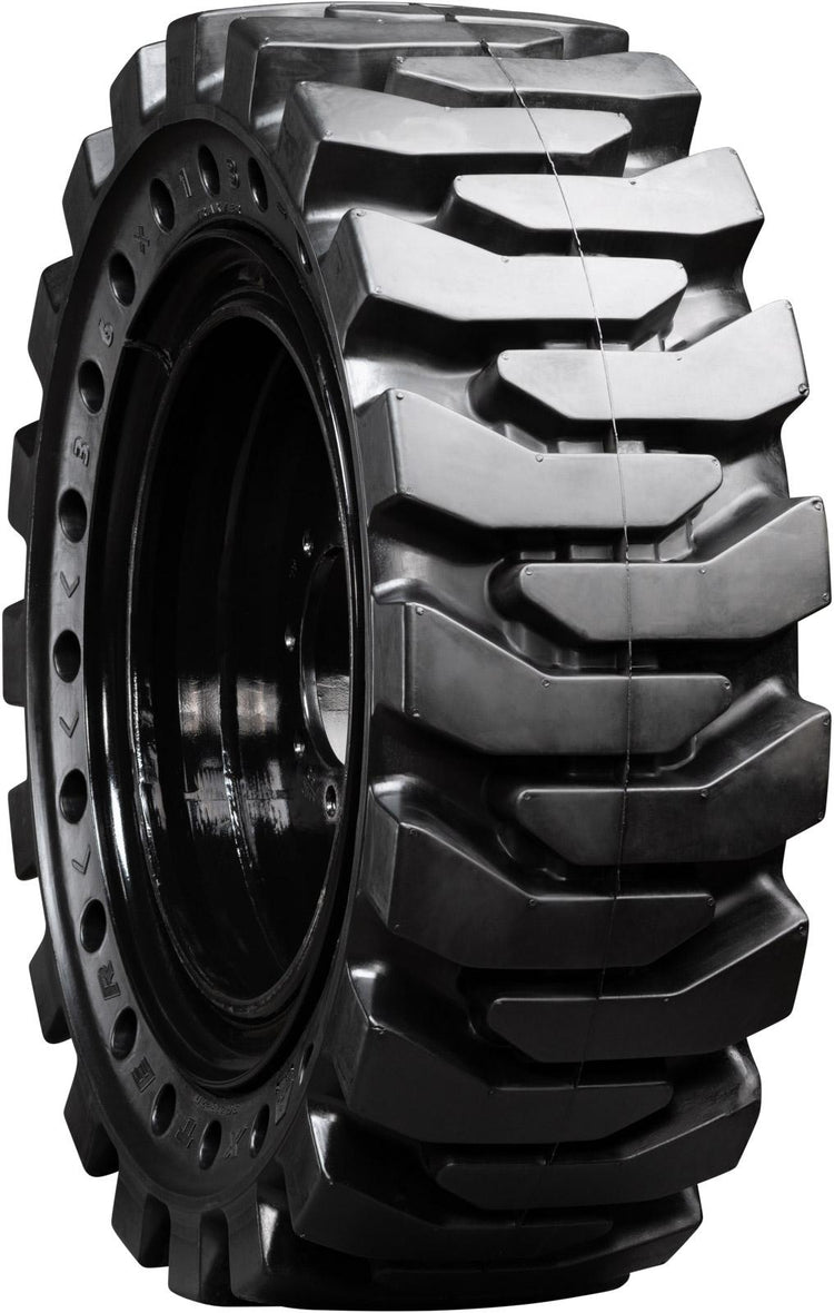 14-17.5 Right Mounted Heavy Duty Solid Rubber Tire
