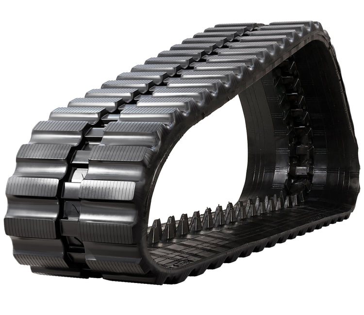 450x100x48 Straight Bar rubber track side view