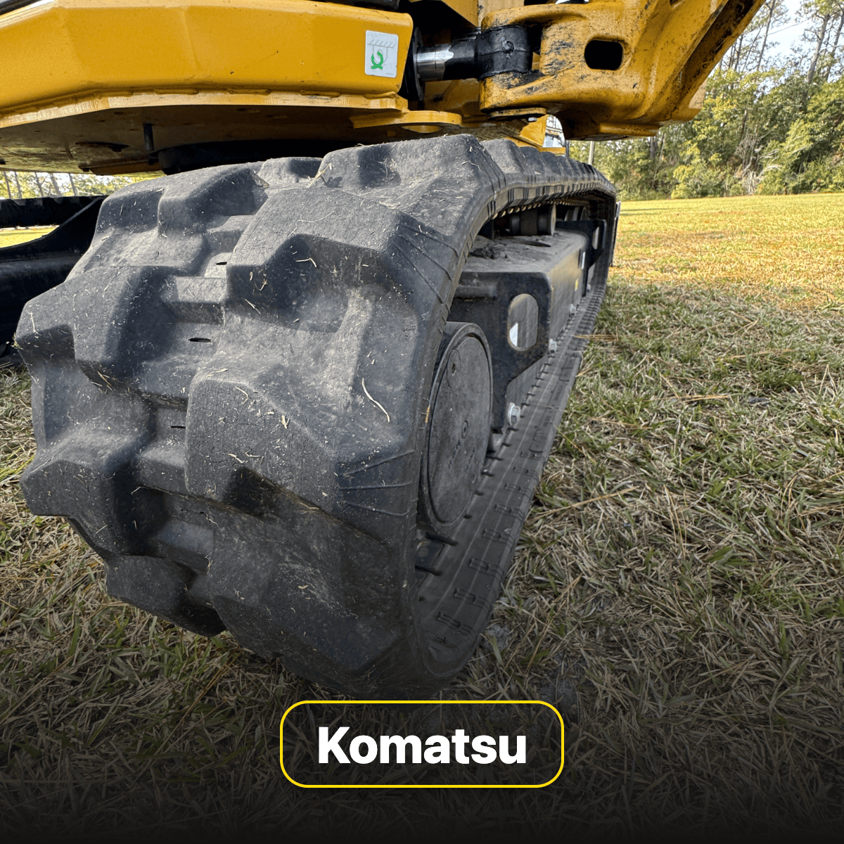 Komatsu PC88MR Rubber Tracks