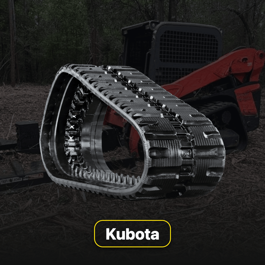 Premium Kubota rubber tracks for compact equipment