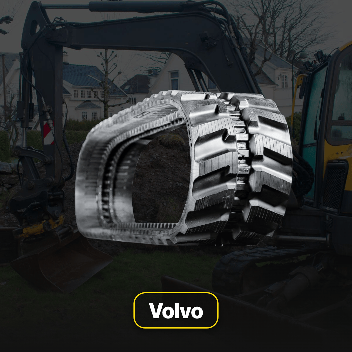 Volvo ECR38 Rubber Tracks