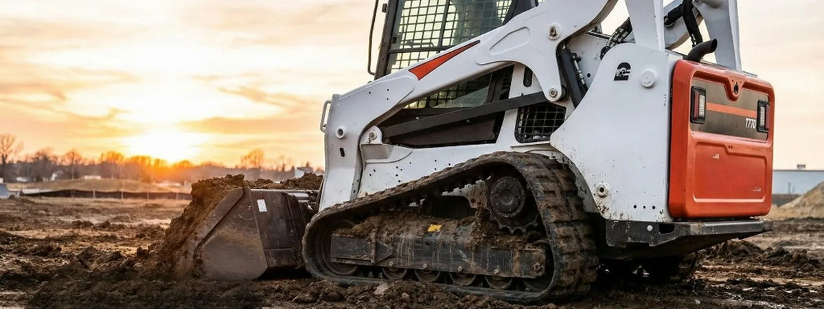 How to Tension Bobcat T650 Rubber Tracks