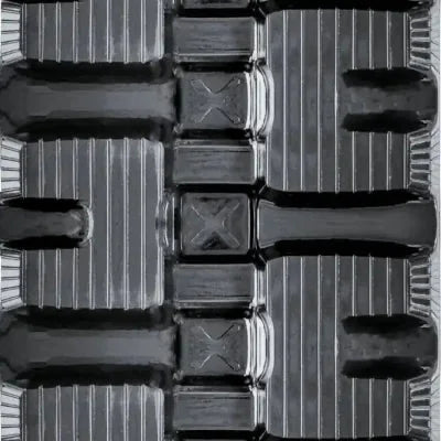 C-Block rubber track tread pattern