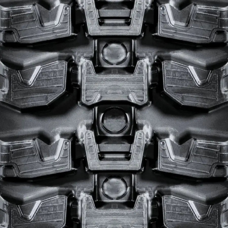 X-Terrain rubber track tread pattern