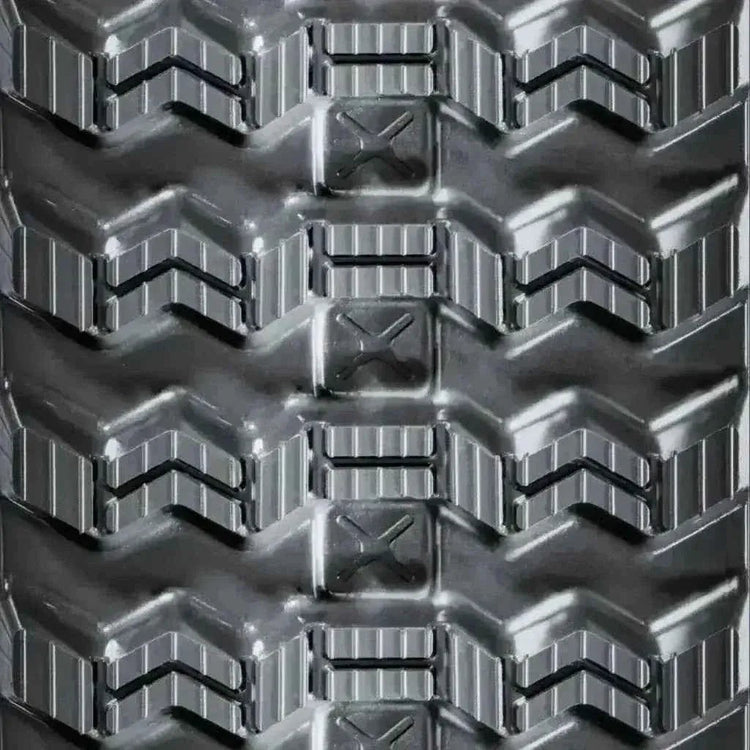 Zig-Zag rubber track tread pattern - tread close-up - image 82 - TrackTECH